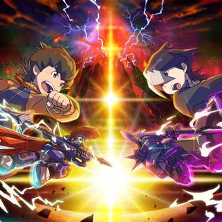 Little Battlers Experience wallpaper