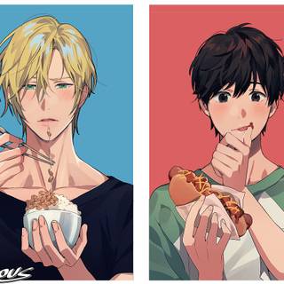 Banana Fish PC wallpaper