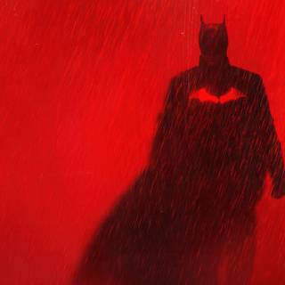 Batman in rain wallpaper