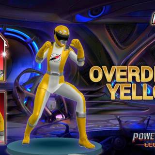 Power Rangers Operation Overdrive Yellow Ranger wallpaper