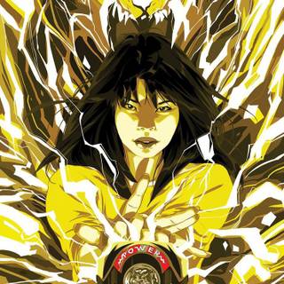 Power Rangers Operation Overdrive Yellow Ranger wallpaper