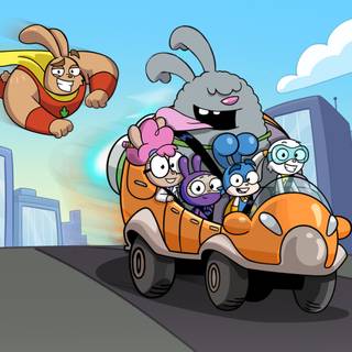 Super Duper Bunny League wallpaper