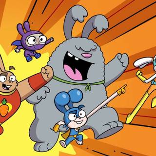 Super Duper Bunny League wallpaper