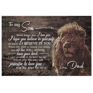 Lion father and son quotes wallpaper