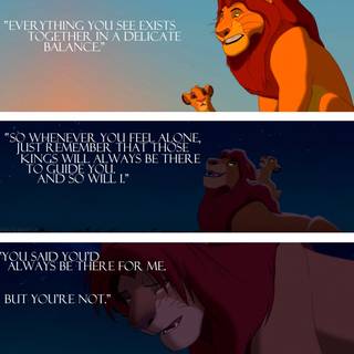 Lion father and son quotes wallpaper