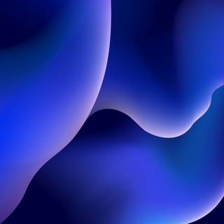 Smooth blue wallpaper