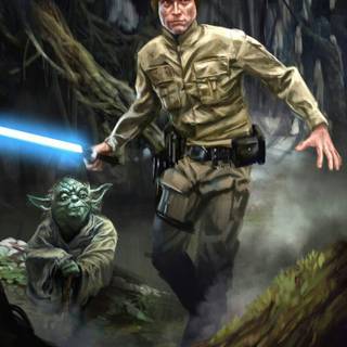 Luke Skywalker The Book of Boba Fett phone hd wallpaper