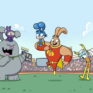Super Duper Bunny League wallpaper