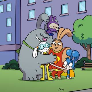 Super Duper Bunny League wallpaper