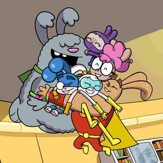 Super Duper Bunny League wallpaper