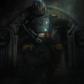Luke Skywalker The Book of Boba Fett phone hd wallpaper