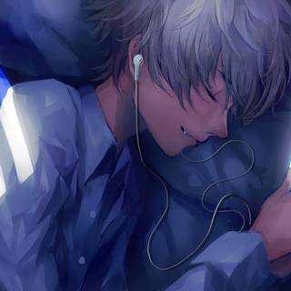 Cute boy sleeping wallpaper