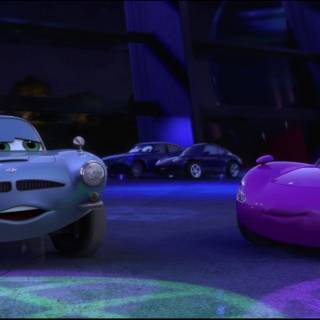 Cars 2 Holley Shiftwell wallpaper