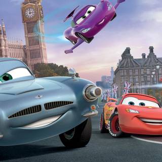 Cars 2 Holley Shiftwell wallpaper