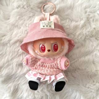 Preppy Labubu wallpaper