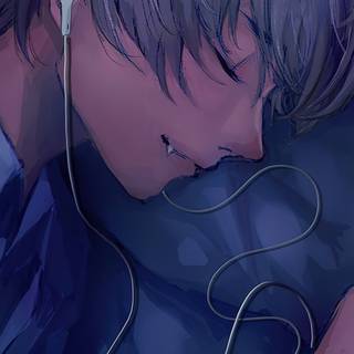 Cute boy sleeping wallpaper