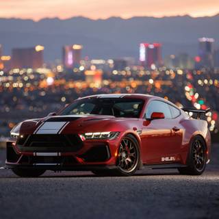 Shelby Super Snake logo wallpaper