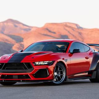 Shelby Super Snake logo wallpaper