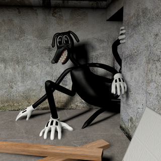 Cartoon Dog Trevor Henderson wallpaper