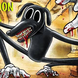 Cartoon Dog Trevor Henderson wallpaper