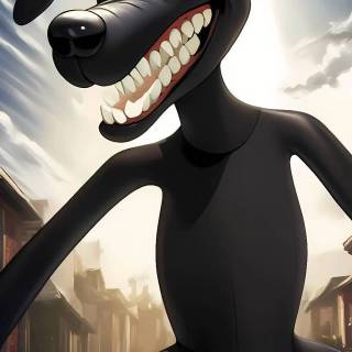 Cartoon Dog Trevor Henderson wallpaper