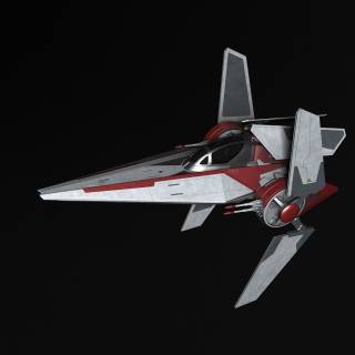 Alpha-3 Nimbus-class V-wing starfighter wallpaper