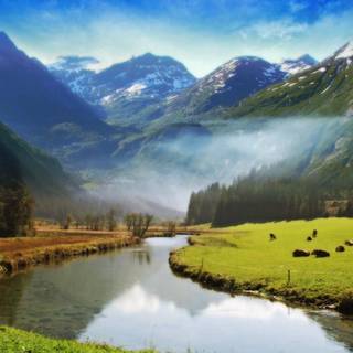 Vale of Kashmir wallpaper