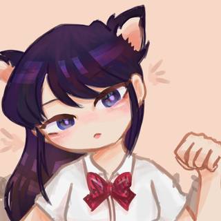 Komi Can't Communicate PC wallpaper