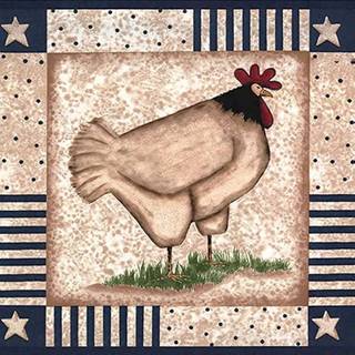 Chicken stars wallpaper