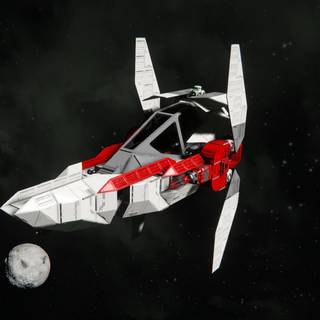 Alpha-3 Nimbus-class V-wing starfighter wallpaper