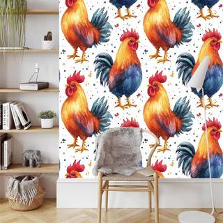 Chicken stars wallpaper