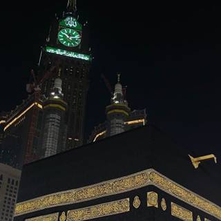 Makkah night wallpaper