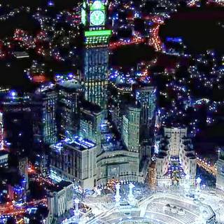 Makkah night wallpaper