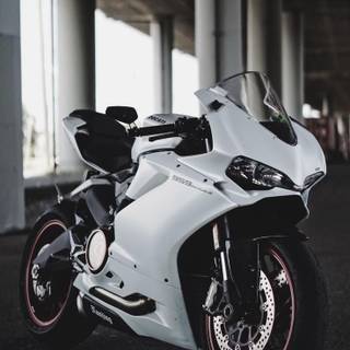 Black and white bike wallpaper