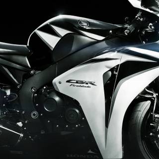 Black and white bike wallpaper