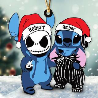 Stitch and Angel Christmas wallpaper