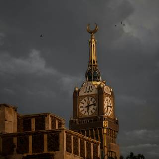Makkah night wallpaper