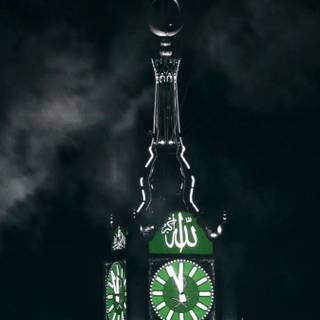 Makkah night wallpaper