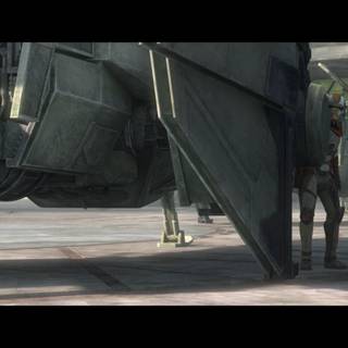 Alpha-3 Nimbus-class V-wing starfighter wallpaper