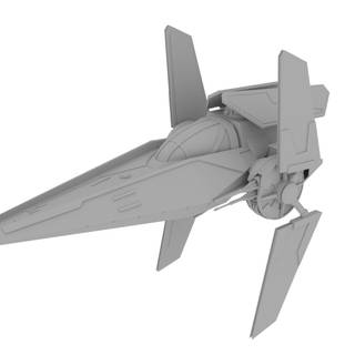 Alpha-3 Nimbus-class V-wing starfighter wallpaper