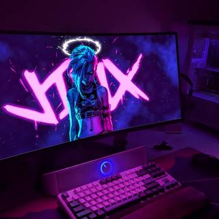 4k oled PC anime wallpaper