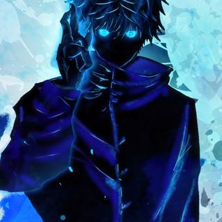 Jujutsu Kaisen blue wallpaper