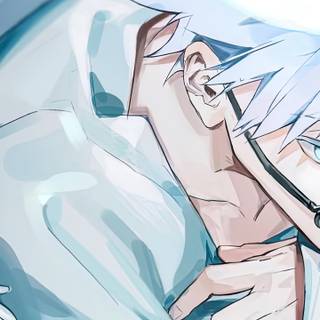 Jujutsu Kaisen blue wallpaper