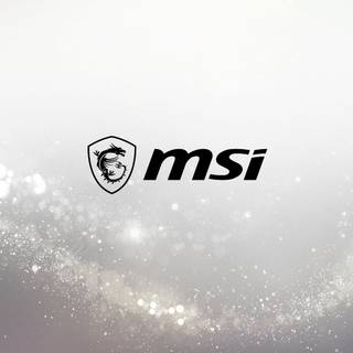 MSI white wallpaper