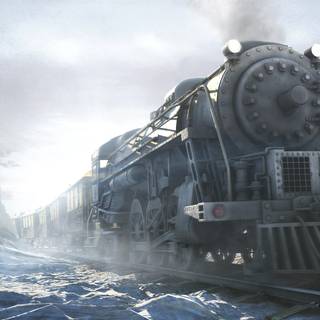 Steam turbine wallpaper