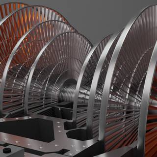 Steam turbine wallpaper