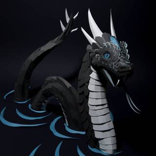 Horned Serpent wallpaper