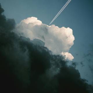 Contrail wallpaper