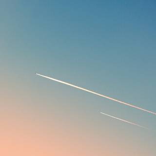 Contrail wallpaper