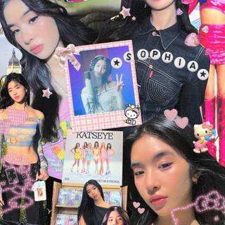 Katseye Sophia wallpaper